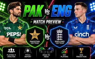Pakistan vs England Prediction Dream11