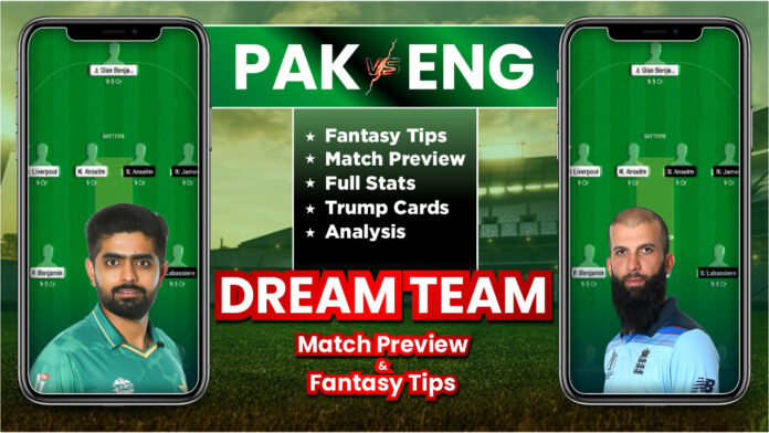 PAK vs ENG Dream11 Team Today