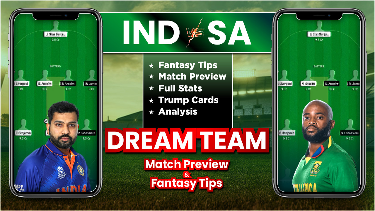 IND vs SA 1st T20I Dream11 Team Prediction, Player Stats, Possible 11, Fantasy Tips and Matchups