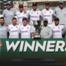 England won the last test match against Pakistan by 8 wickets in Karachi