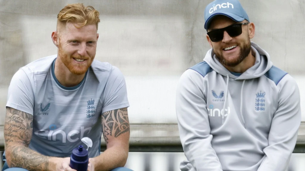 Brendon McCullum And Ben Stokes