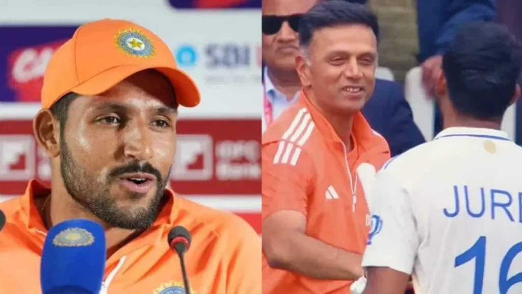 Dhruv Jurel's On Rahul Dravid