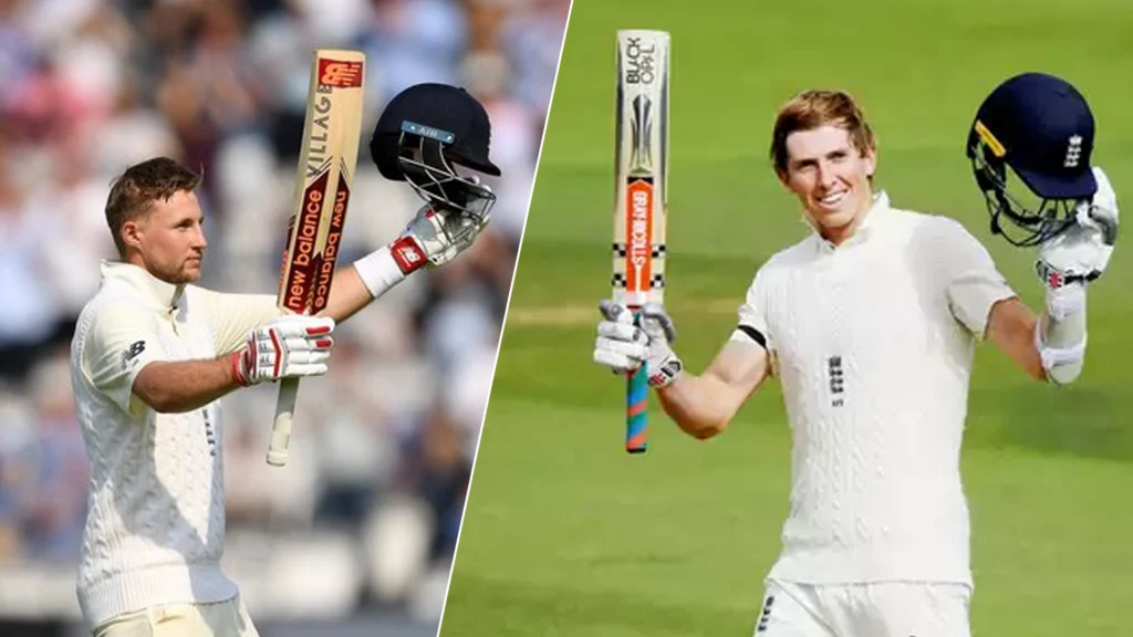 Joe Root and Zak Crawley