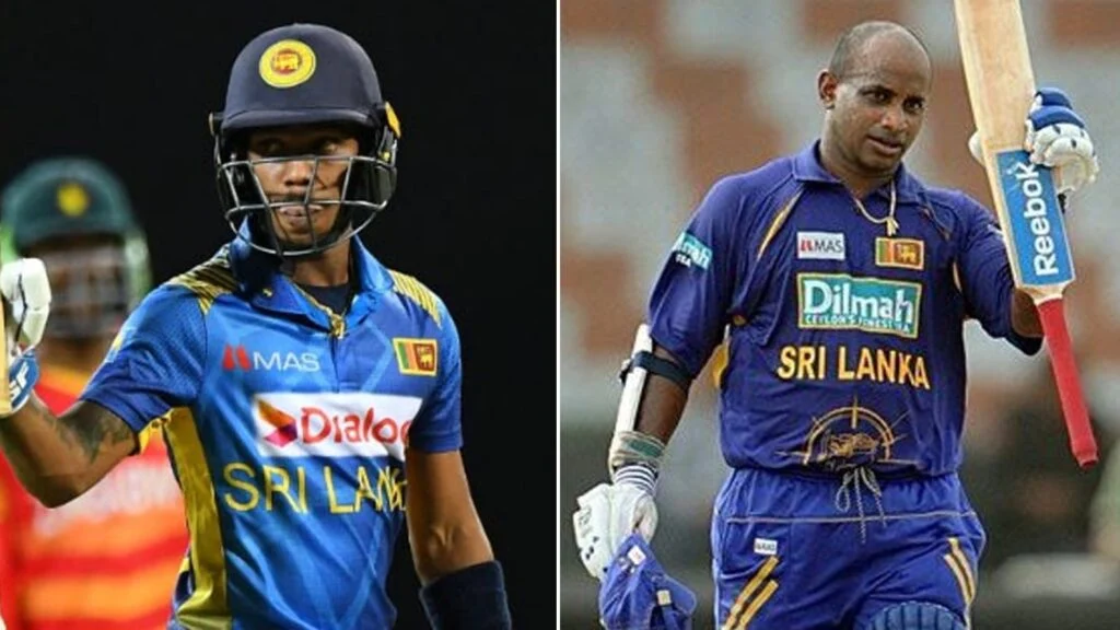 Pathum Nissanka and Sanath Jayasuriya