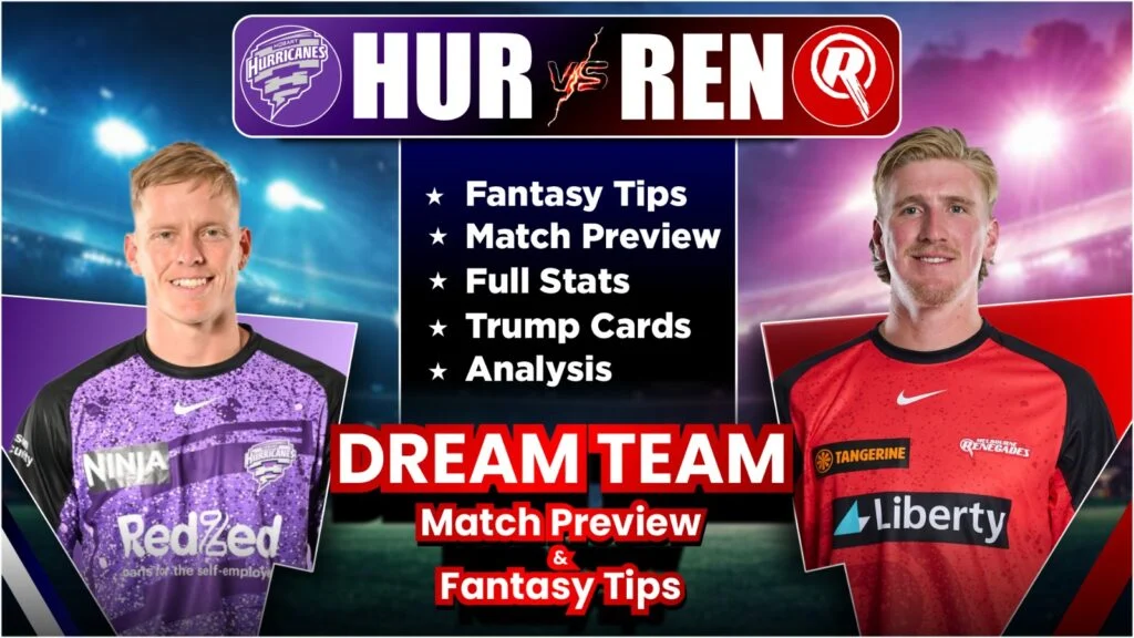 HUR vs REN Dream11