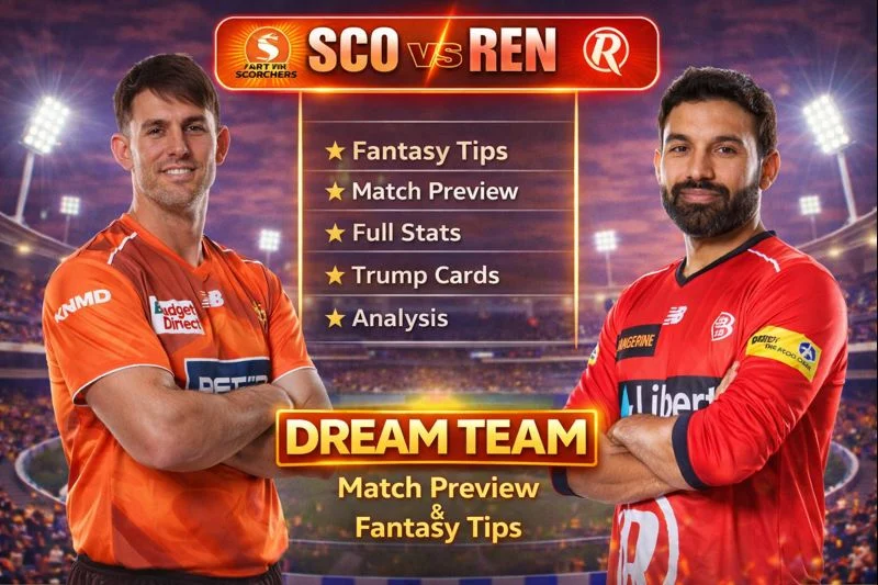 sco vs ren dream11