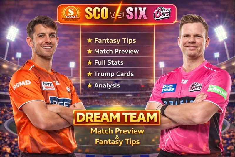 SCO vs SIX Dream11