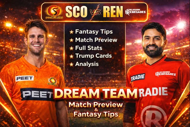 sco vs ren dream11