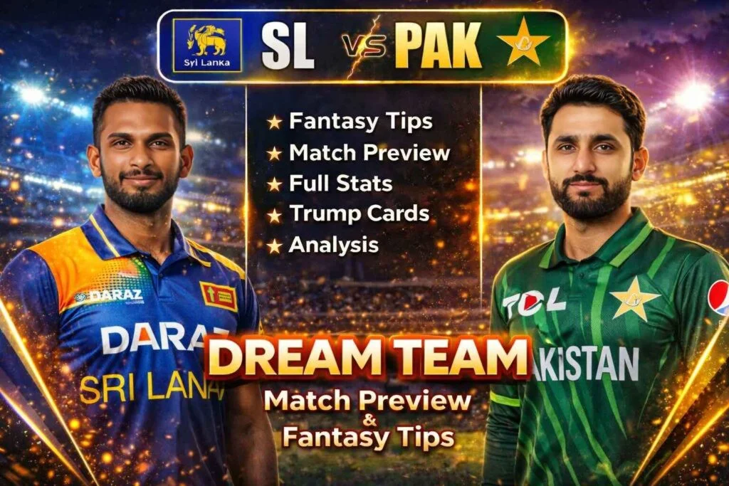 SL vs PAK Dream11