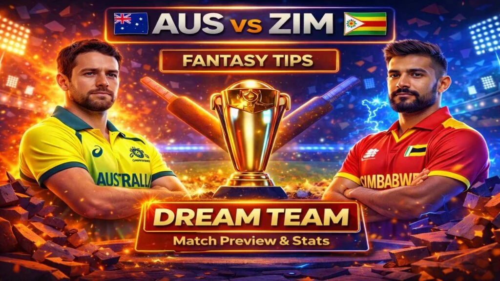 AUS vs ZIM Dream11