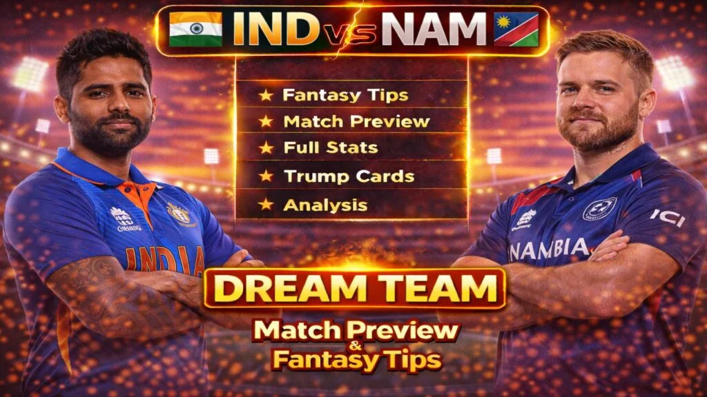 IND vs NAM Dream11