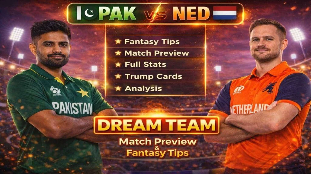 PAK vs NED Dream11