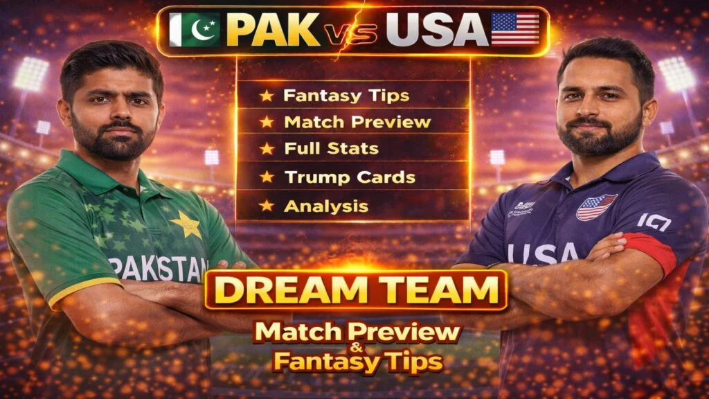 PAK vs USA Dream11