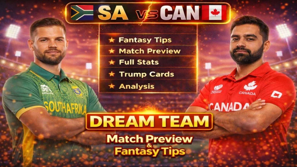 SA vs CAN Dream11