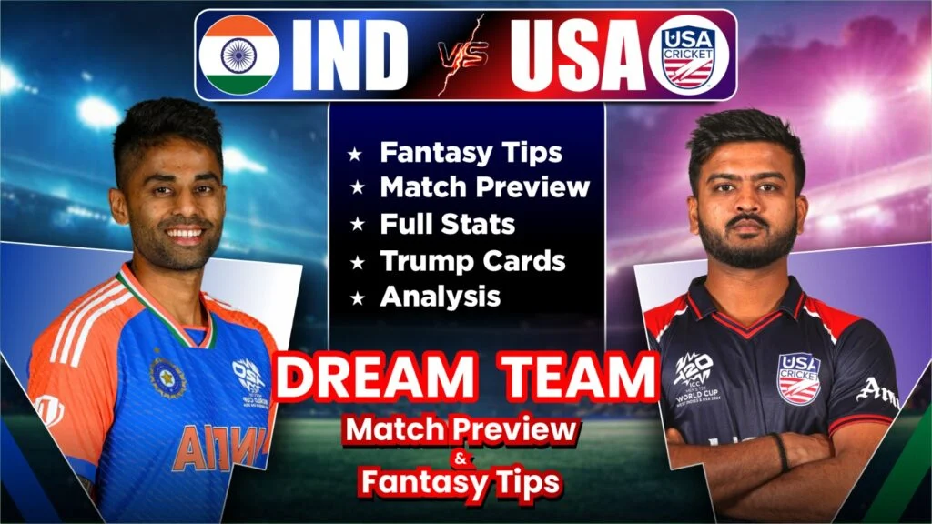 IND vs USA Dream11