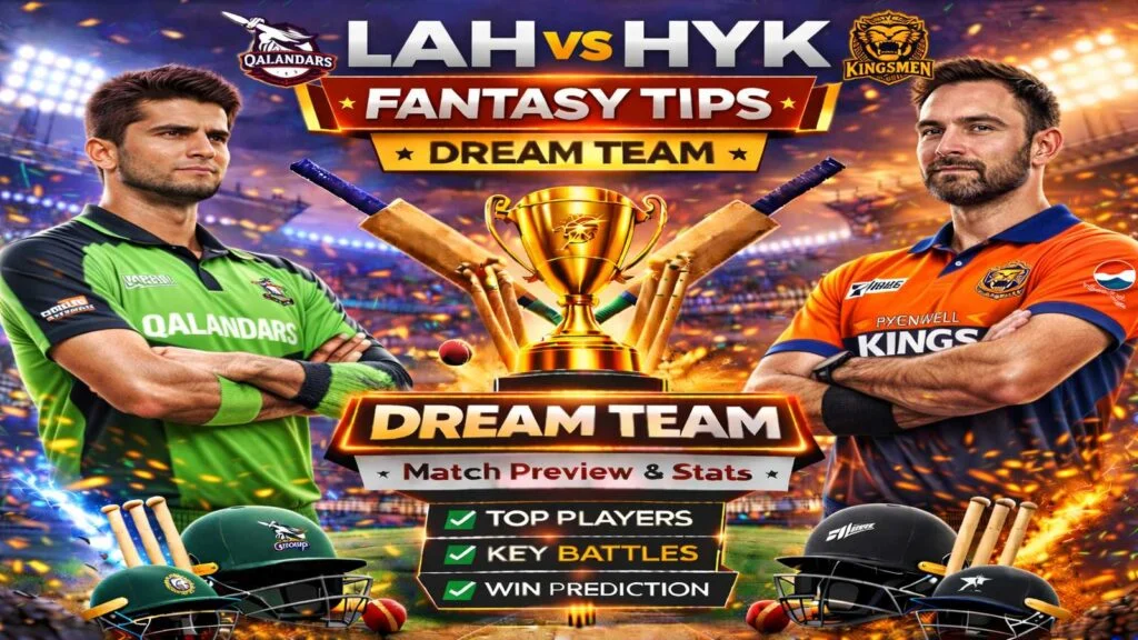 LAH vs HYK Dream11