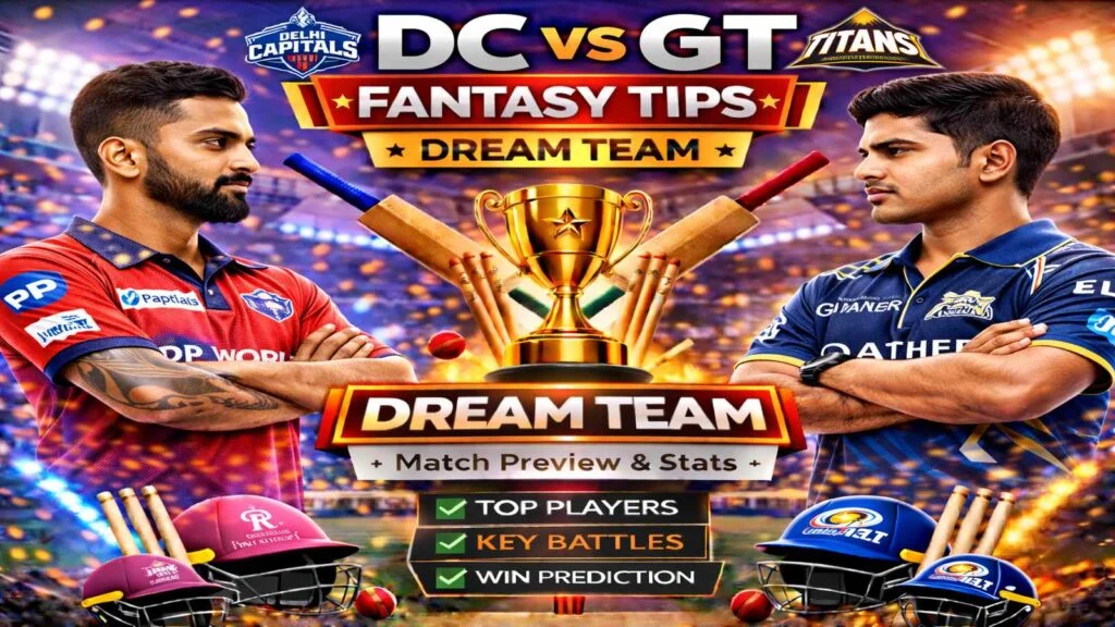 DC vs GT Dream11