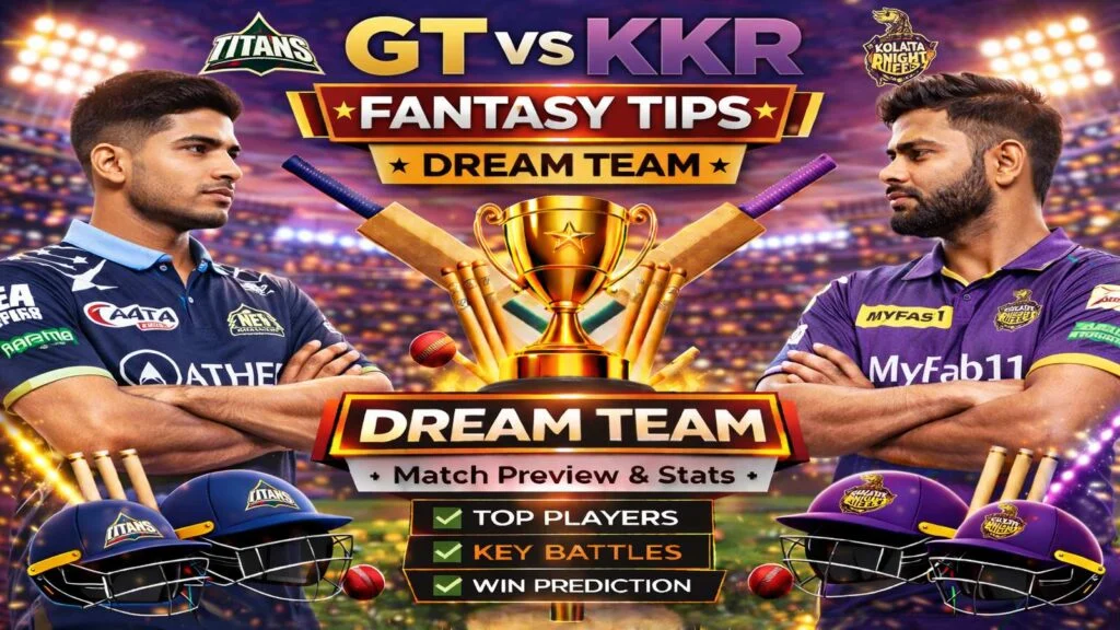 GT vs KKR Dream11