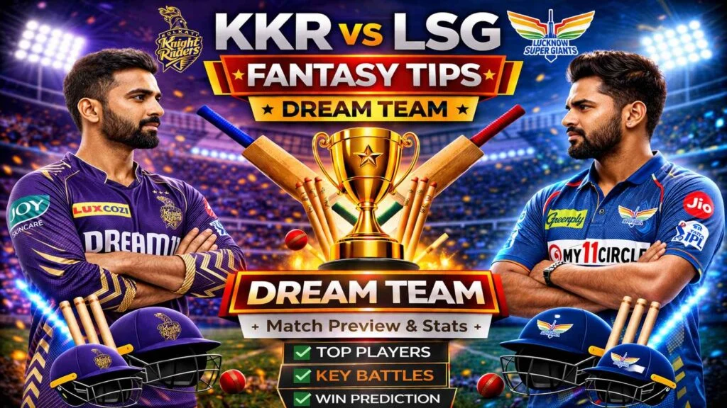 KKR vs LSG Dream11