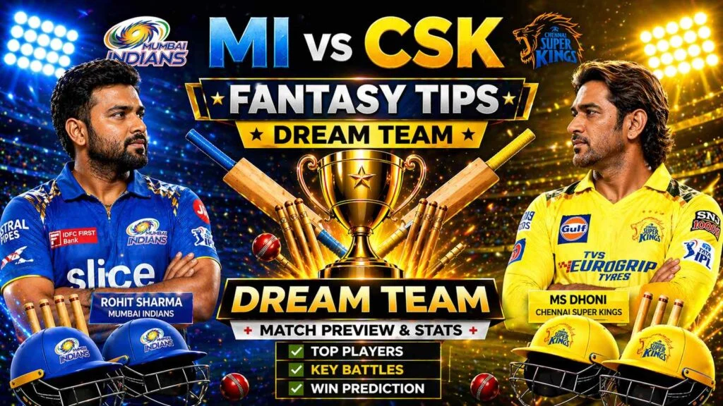 MI vs CSK Dream11