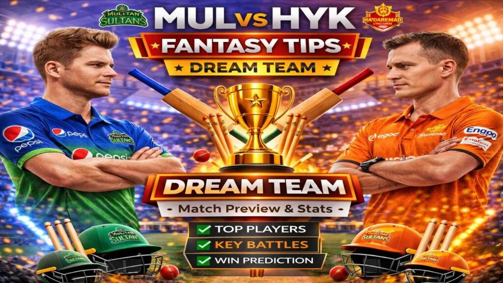 MUL vs HYK Dream11