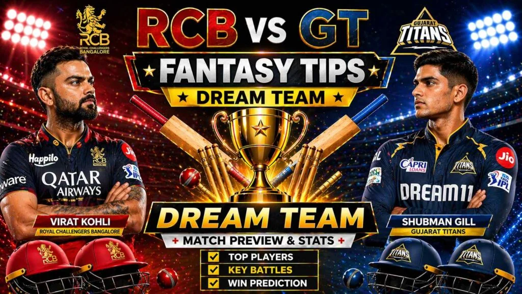RCB vs GT Dream11