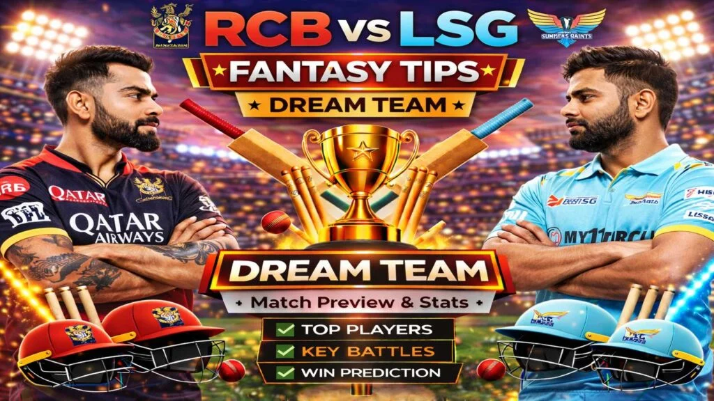 RCB vs LSG Dream11