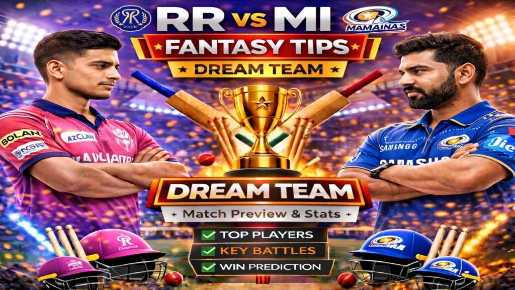 RR vs MI Dream11