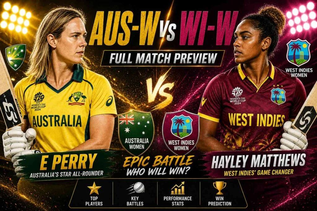 AUS w vs WI W Dream11