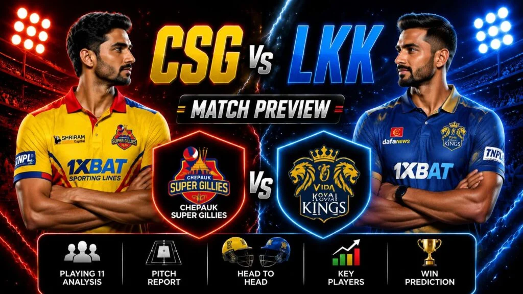 CSG vs LKK Dream11