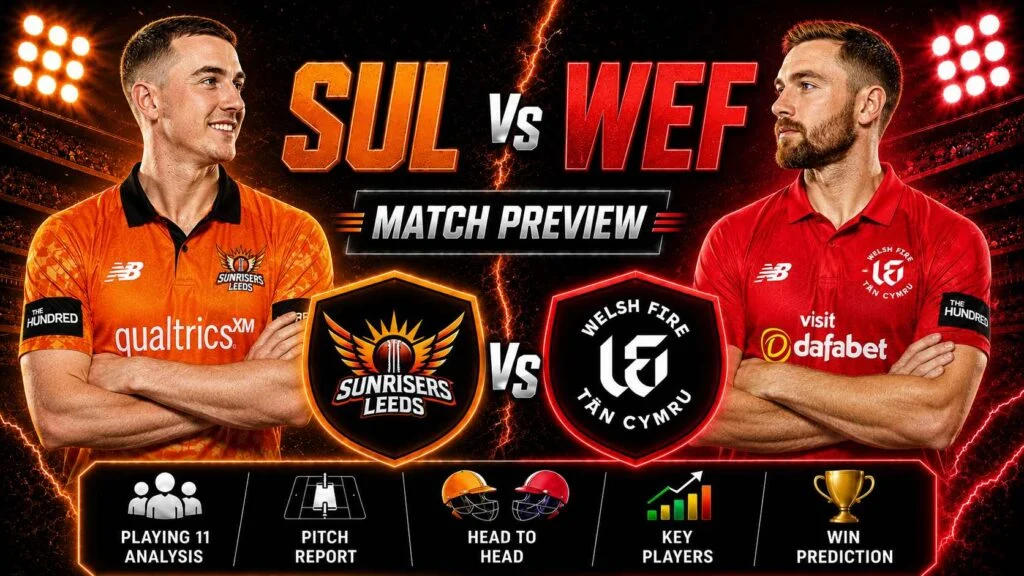 SUL vs WEF Dream11