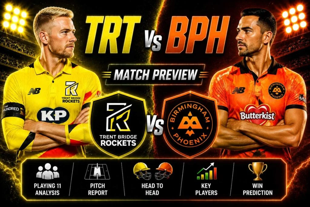 TRT vs BPH Dream11