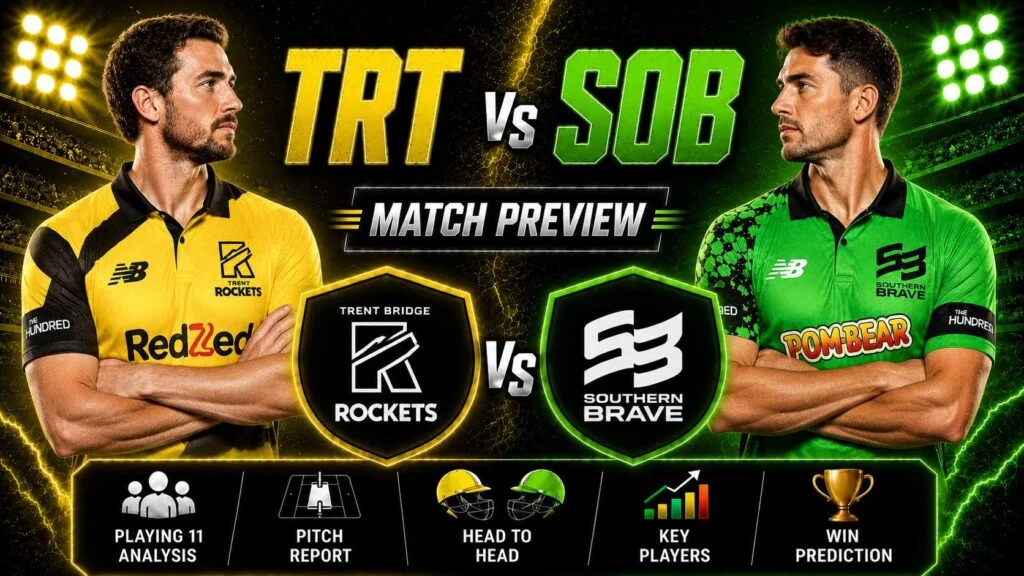 TRT vs SOB Dream11