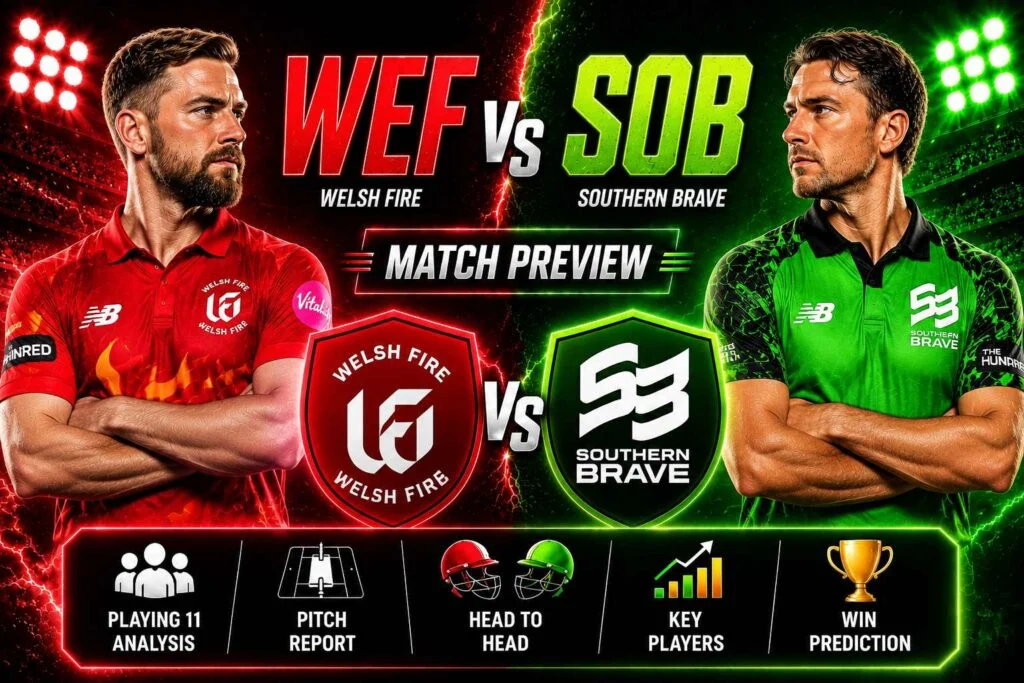 WEF vs SOB Dream11