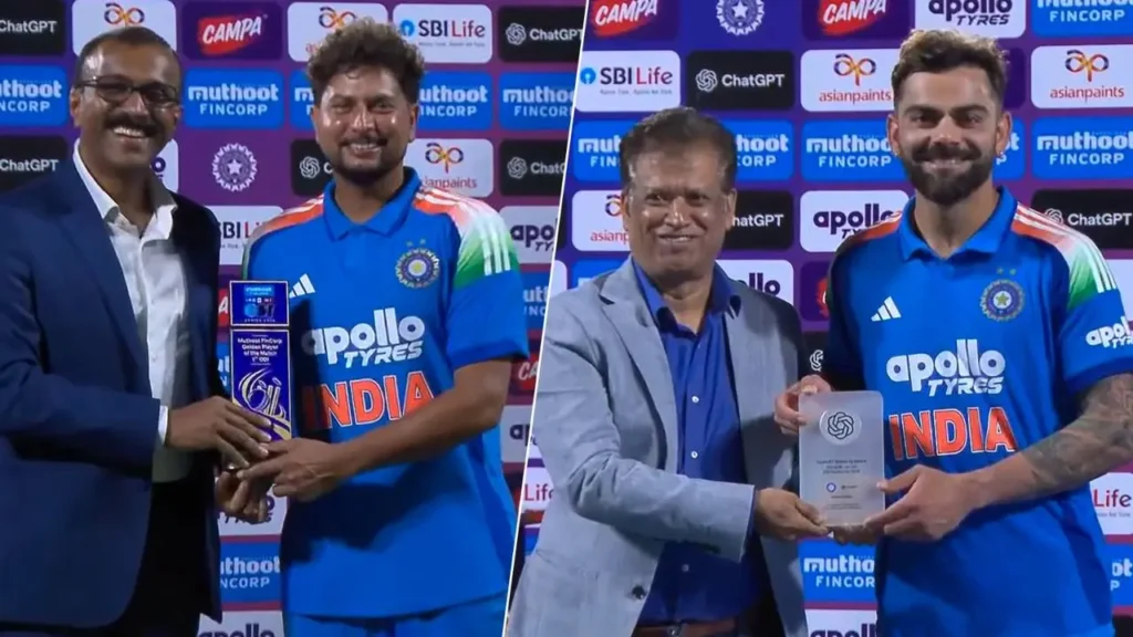 Kuldeep Yadav Player of the Match