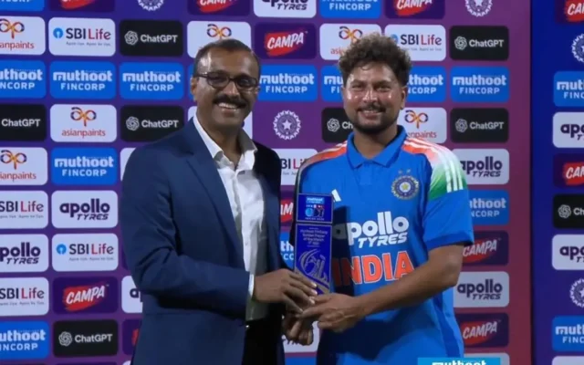 Kuldeep Yadav Player of the Match