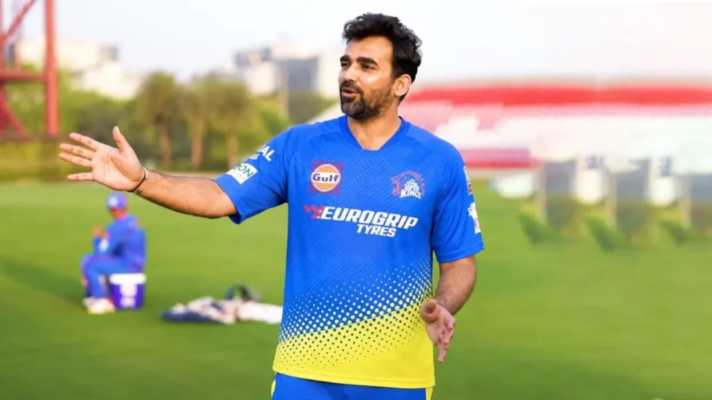 Zaheer Khan named CSK head coach