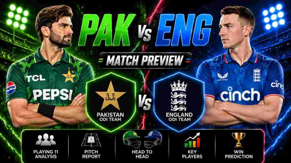 Pakistan vs England Prediction, Dream11 Match Preview: 1st ODI, Stats, Playing 11 and Analysis