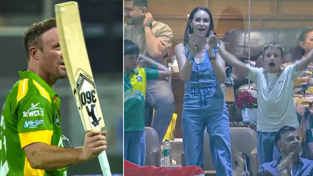 AB de Villiers century