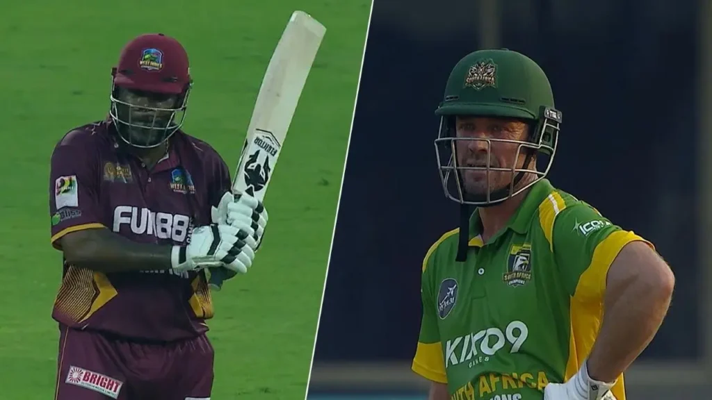 AB de Villiers and Chris Gayle
