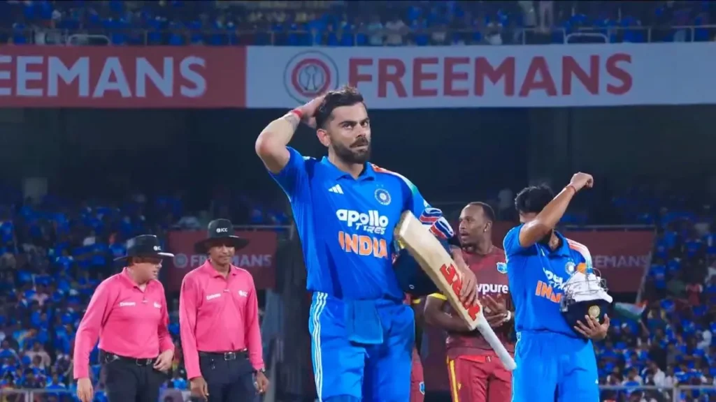 Virat Kohli final home game